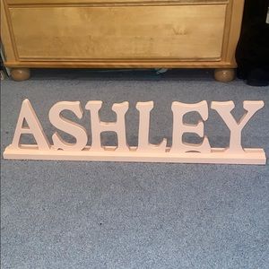 Ashley name sign